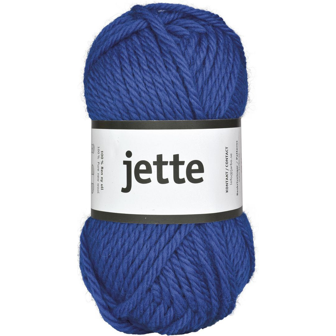 BildeUllgarn Jette 50g blå