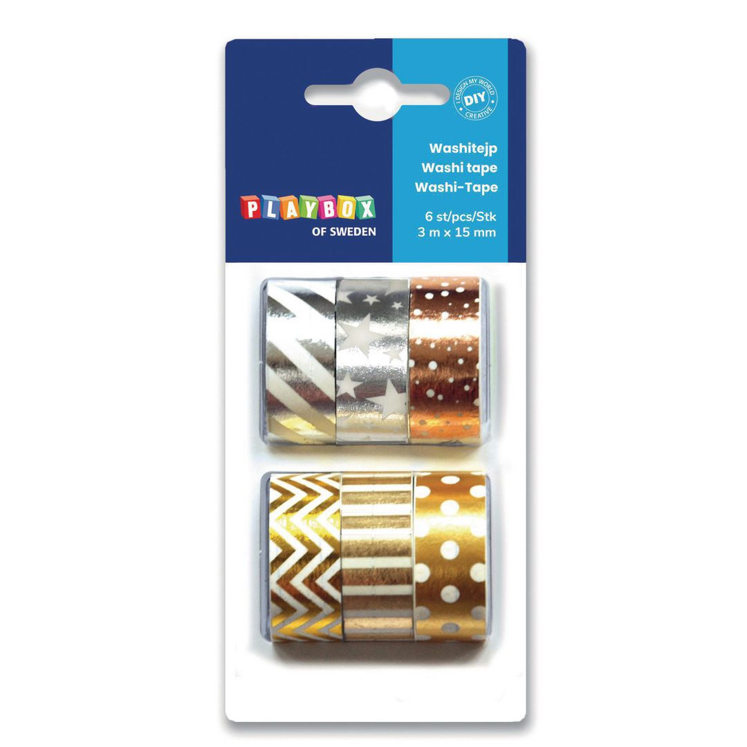 BildeWashitape metallfärg 6/fp