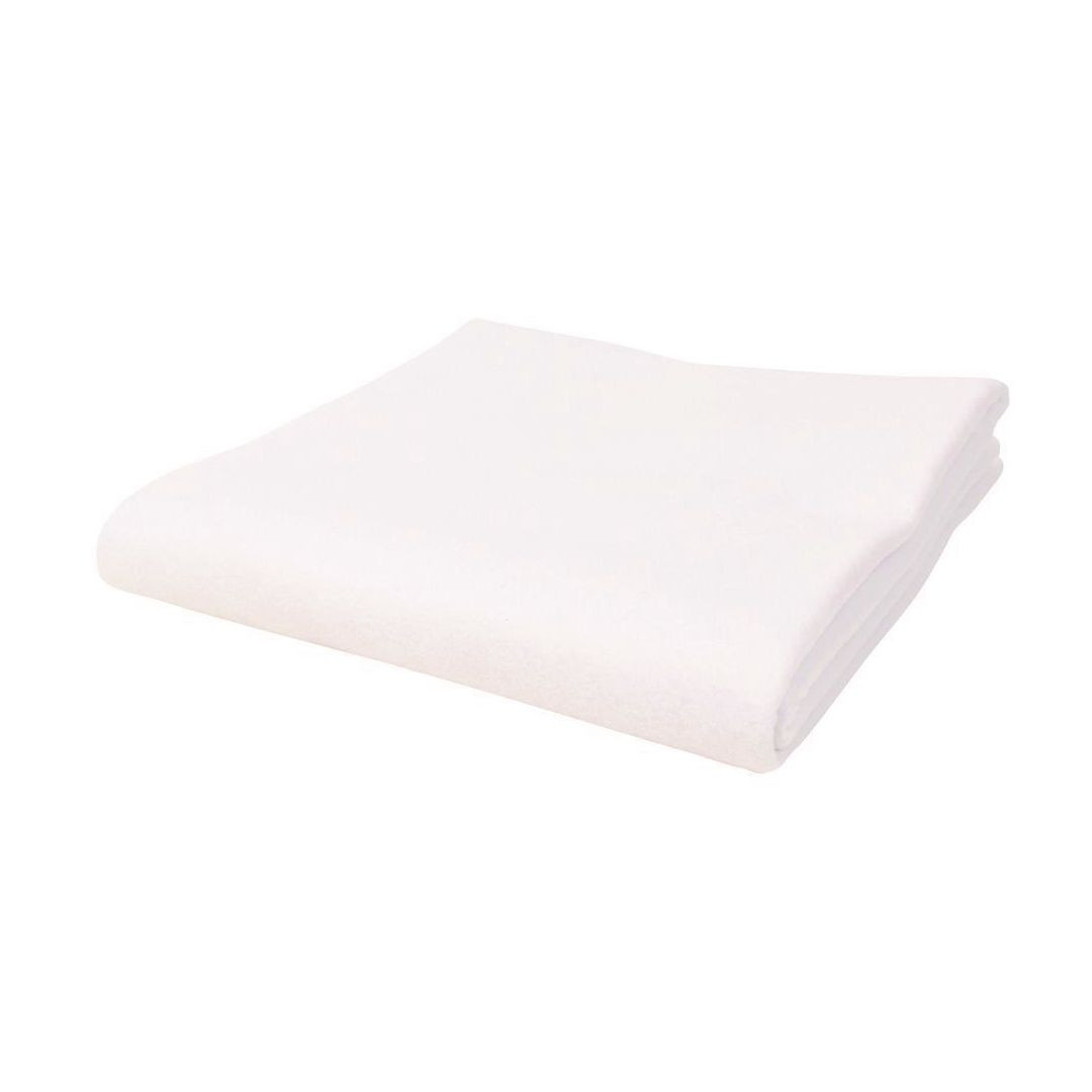 BildeDekorationsfilt 90cmx1m vit