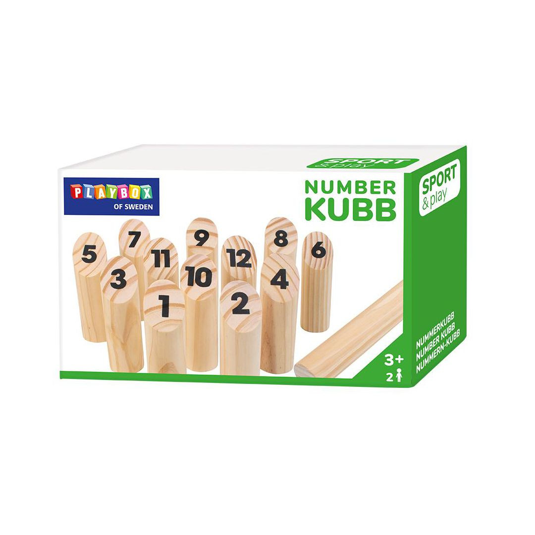 BildeSpel Nummerkubb