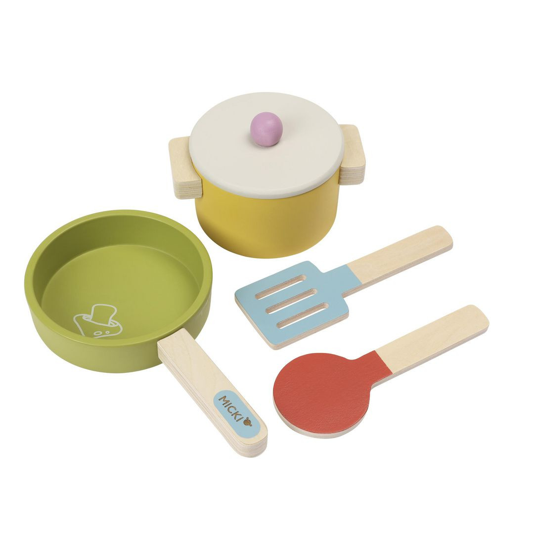 BildeGrytset MICKI i trä 5 delar