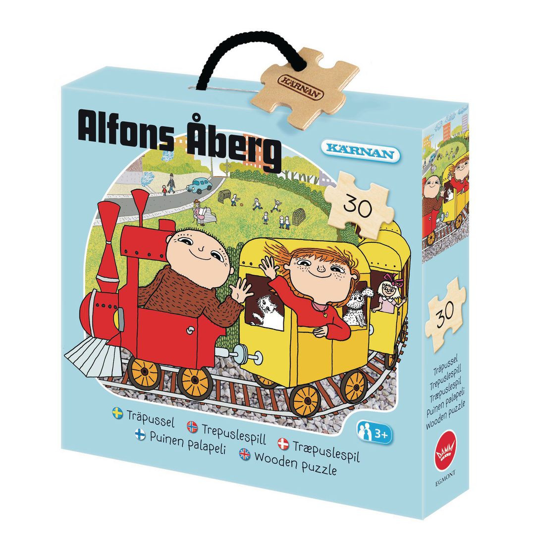 BildeTräpussel Pippi KÄRNAN 30 bitar