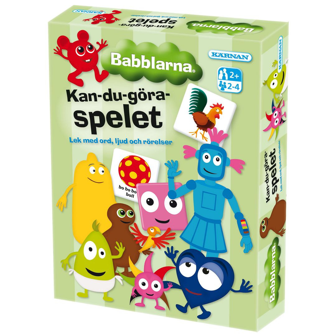 BildeSpel Babblarna Kan-du-göra 2år