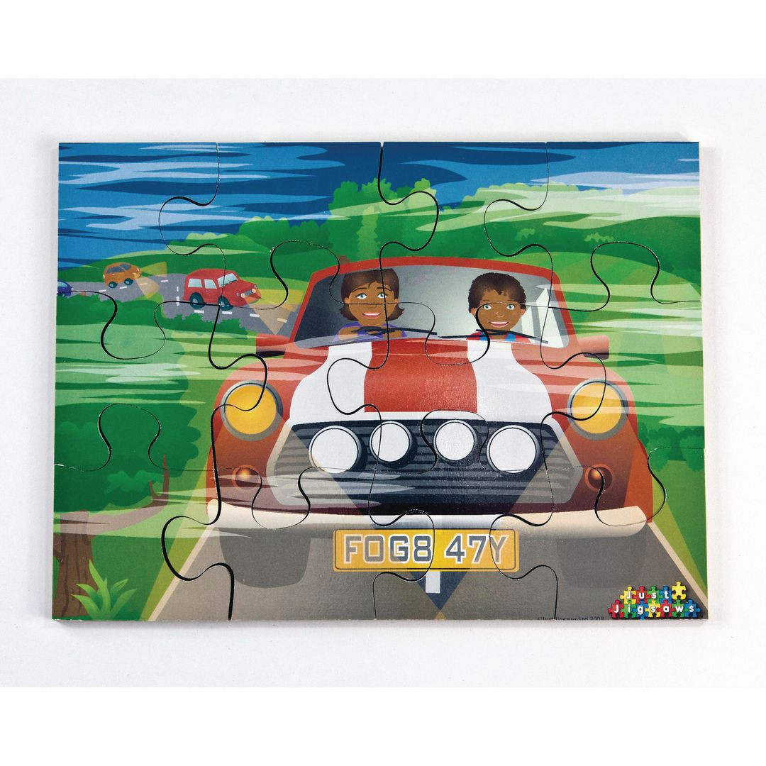 BildePussel Väder 8 olika pussel