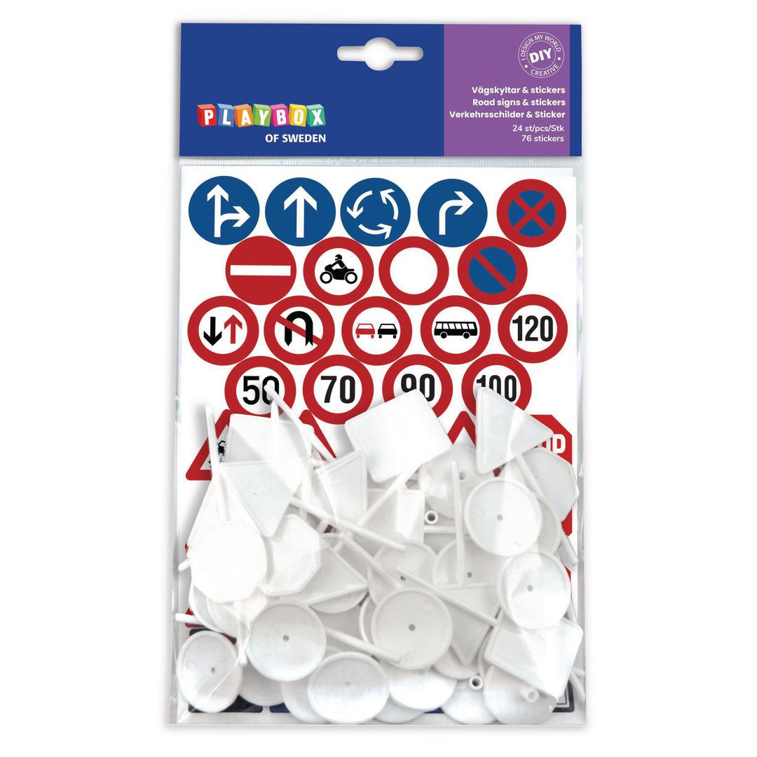 BildeVägskyltar och stickers