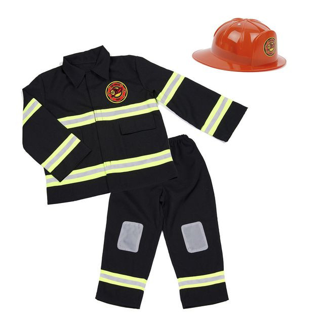 BildeMaskeraddräkt Brandman 4-6år