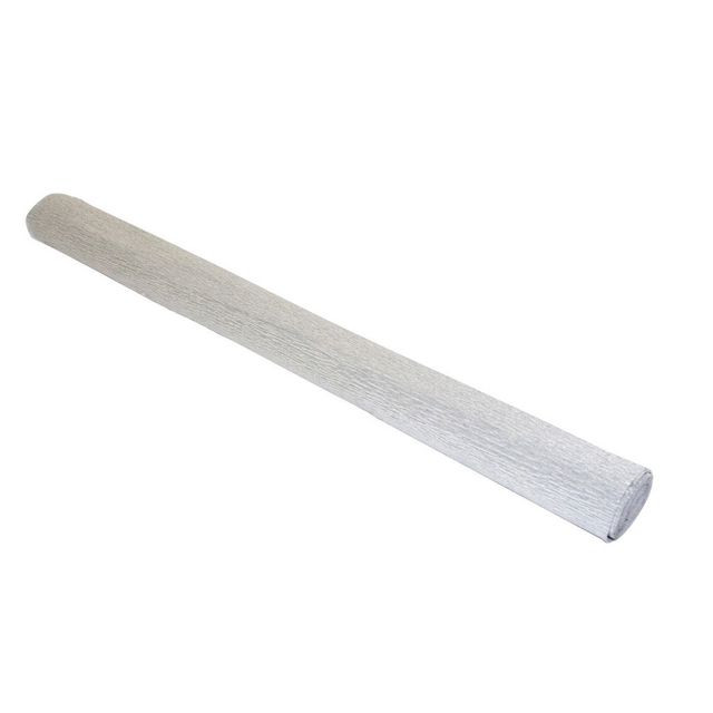 BildeKräppapper 1,5x0,5m silver