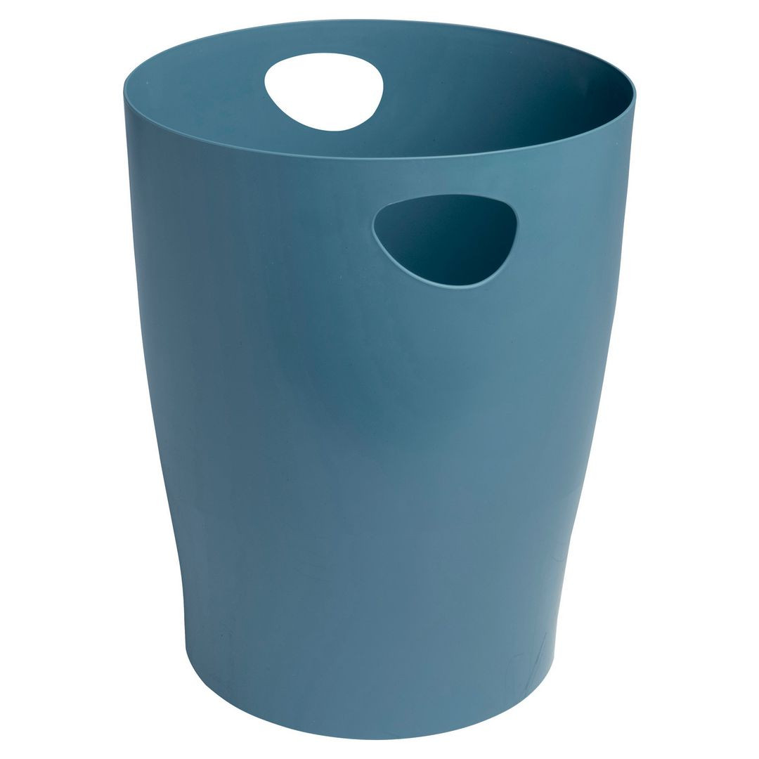 BildePapperskorg Autentik 15L blågrå