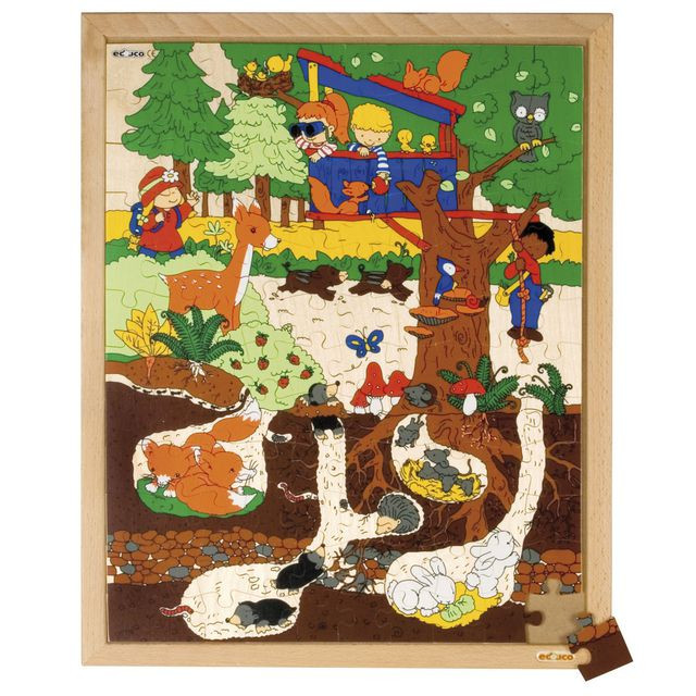 BildeRampussel skog 40x50cm