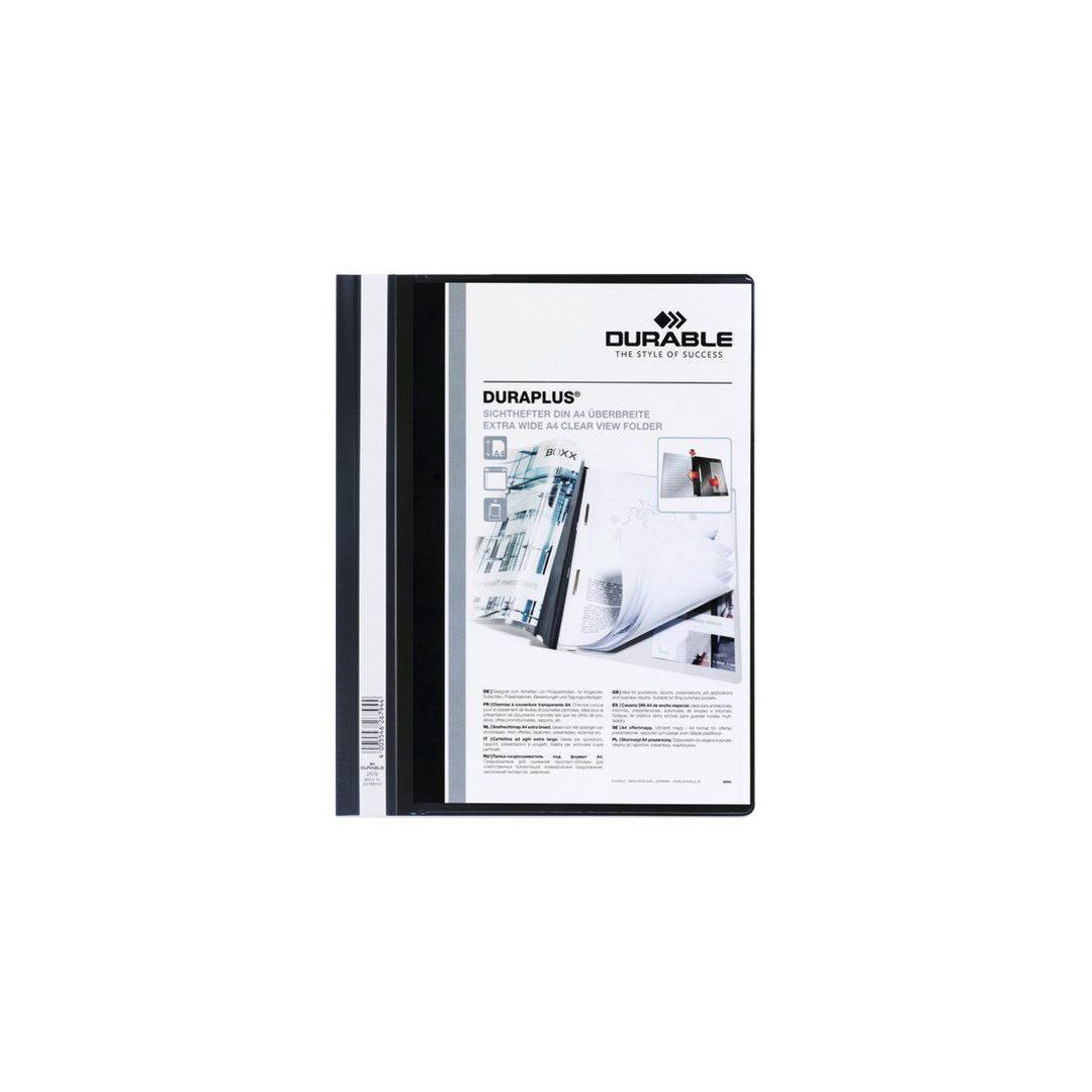 BildeOffertmapp DURAPLUS med ficka A4+ svart