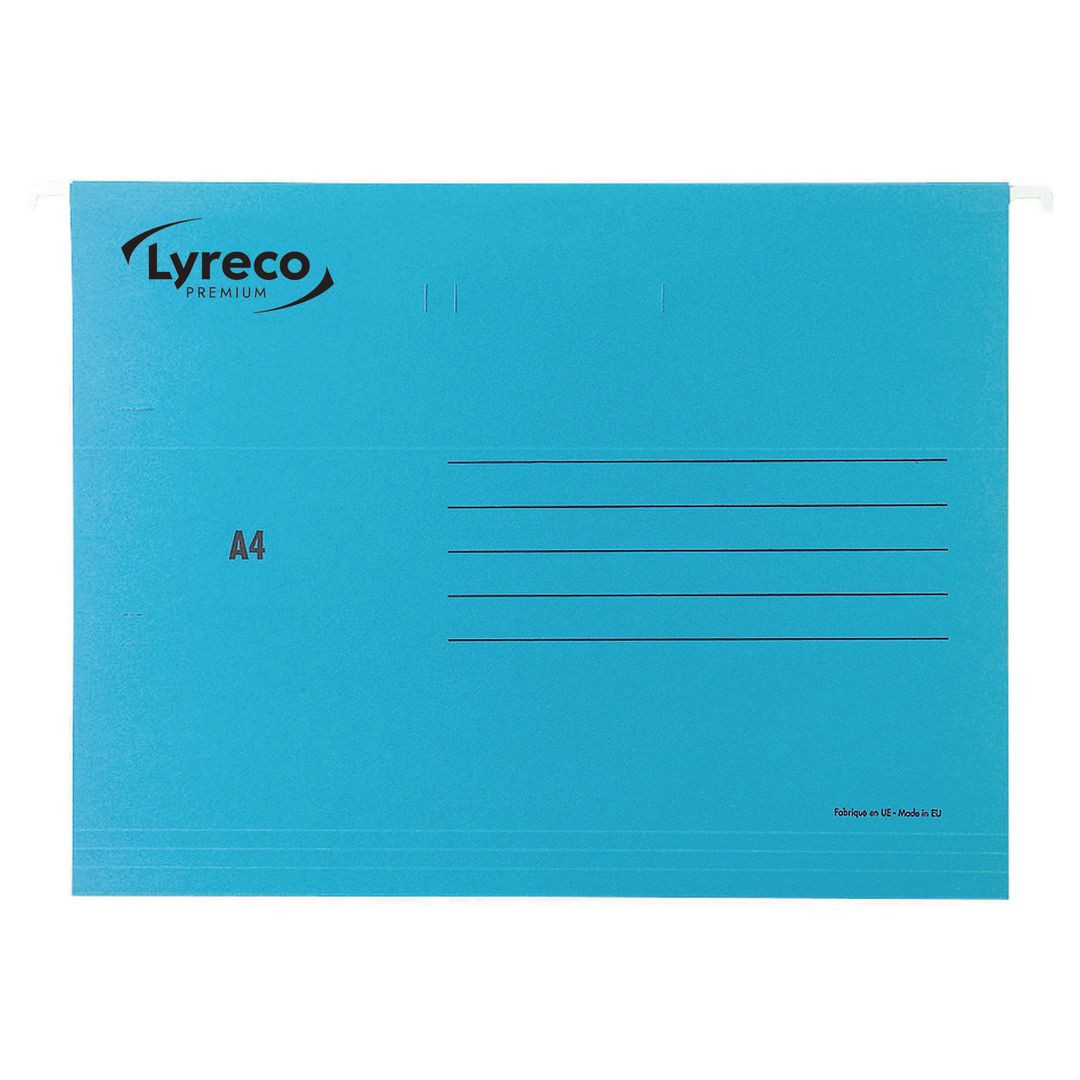BildeHängmapp LYRECO premium A4 blå 25/fp