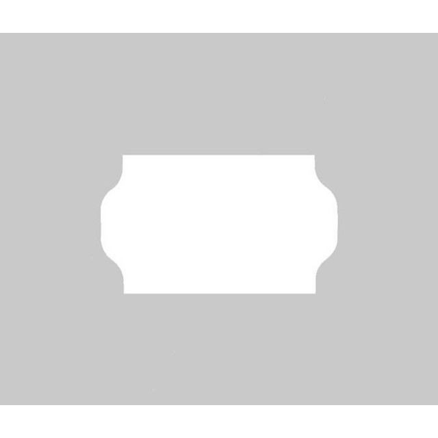 BildePrisetikett 32x19mm G2 vit 5000/fp