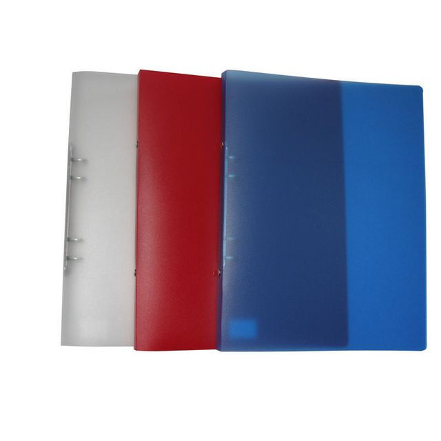 BildeRingpärm A4 16mm böjbar plast transp.
