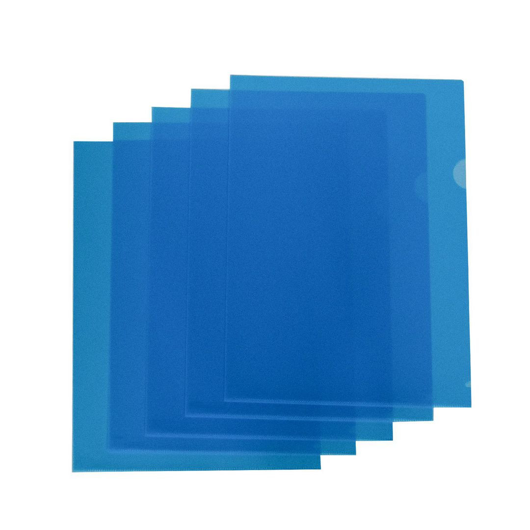 BildeAktmapp PETTER kraftig A4 0,18 blå