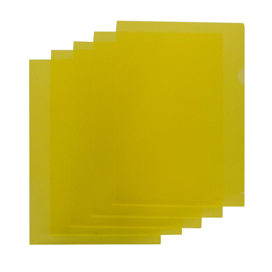 BildeAktmapp PETTER kraftig A4 0,18 gul