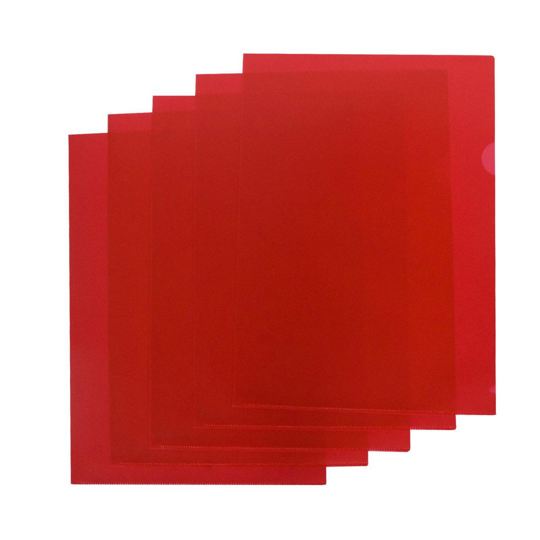 BildeAktmapp PETTER kraftig A4 0,18 röd