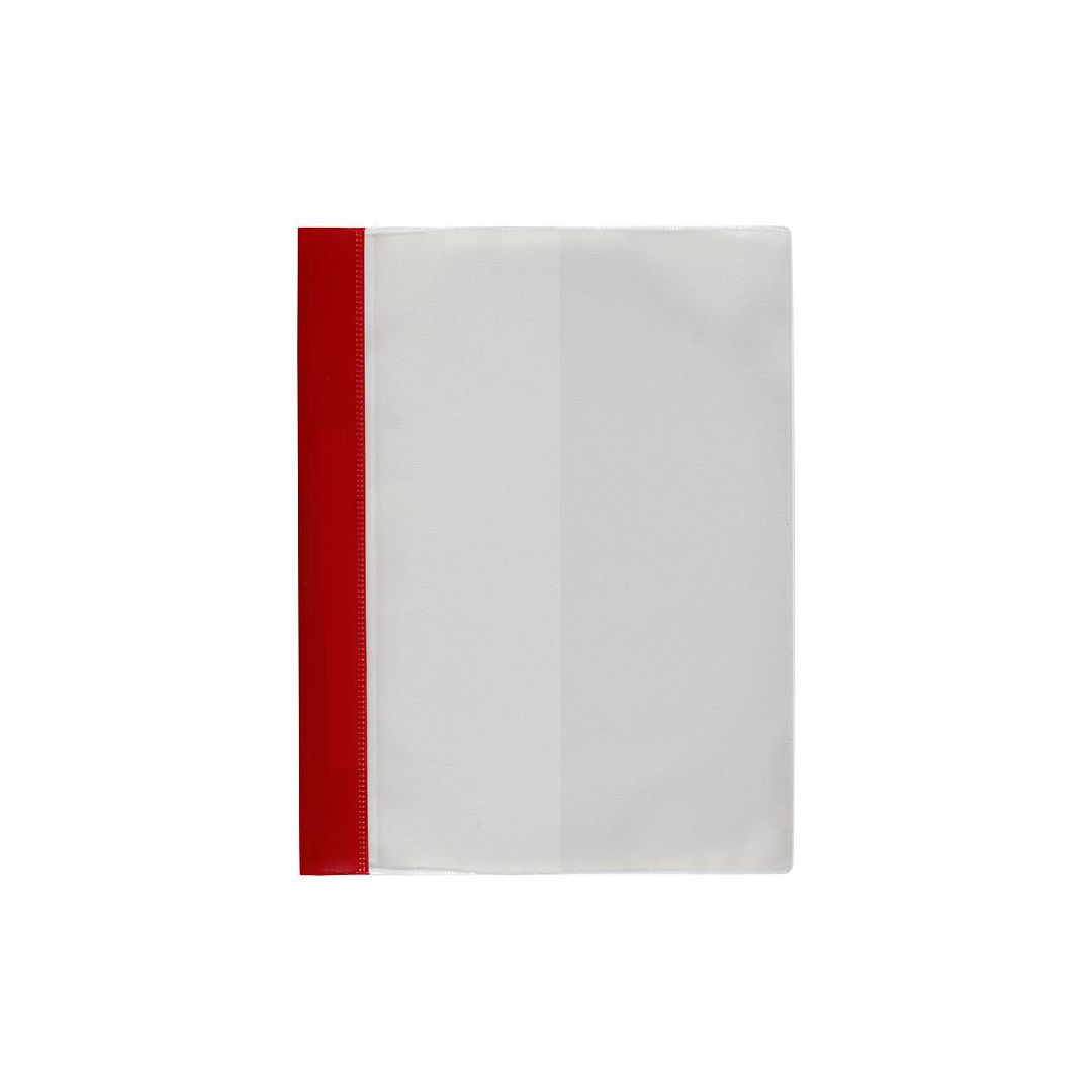 BildeOffertmapp med ficka A4 röd