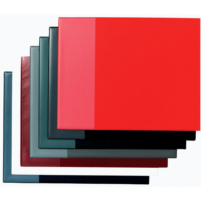 BildeSkrivunderlägg med ficka 53x40cm röd