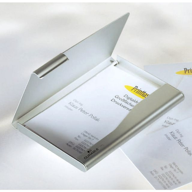 BildeVisitkortshållare DURABLE aluminium