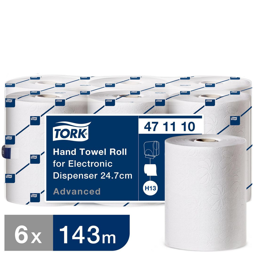 BildeTorkrulle TORK Adv H13 2-lag 143m 6/fp