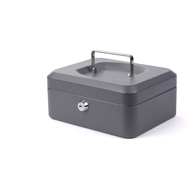 BildeKassaskrin 160x200x90mm mörkgrå