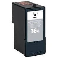 BildeLexmark Blekkpatron SORT 36 Høykapasitet (22 ml) - Erstatter 018C0035E