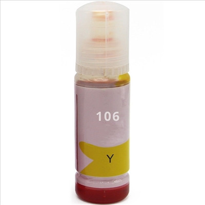 BildeEpson 106 Y (gul) blekkflaske 70ml - kompatibel