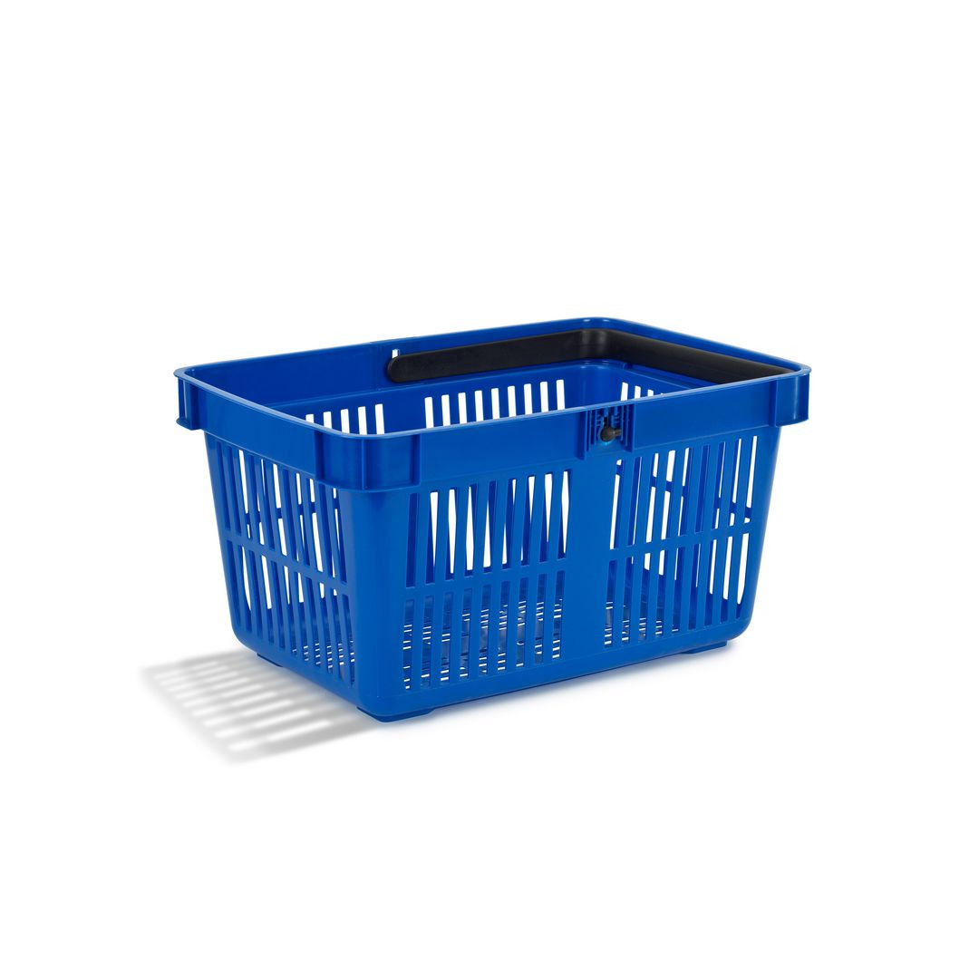 BildeKundkorg 27L blå