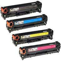 BildeTonerkassett, erstatter HP CF210X/CB540A/CE320A BK*2+CYM (5pack) 