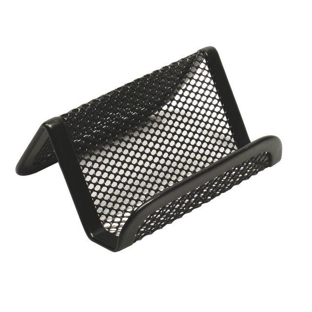 BildeVisitkorts/mobilhållare svart