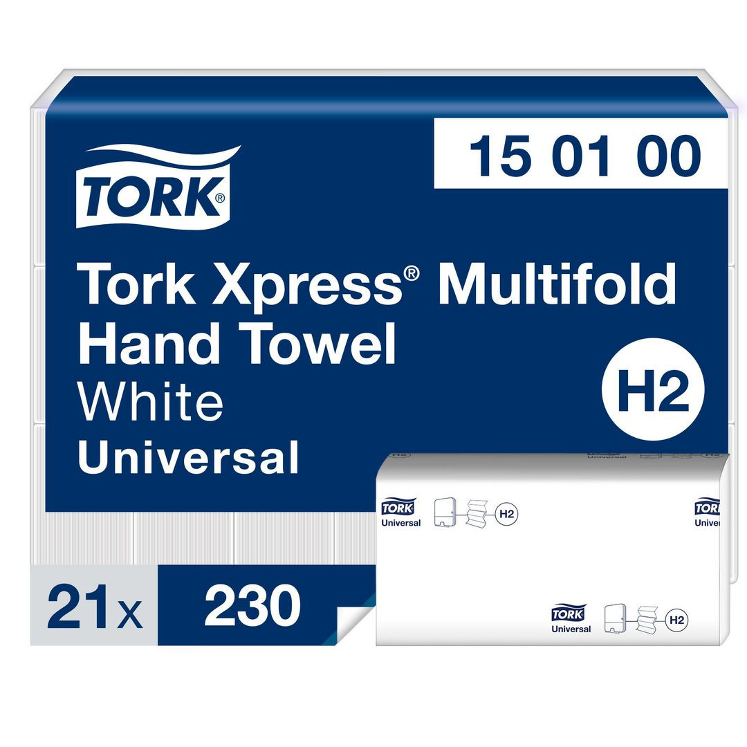 BildeHandduk TORK Uni H2 Xpress 4830/fp