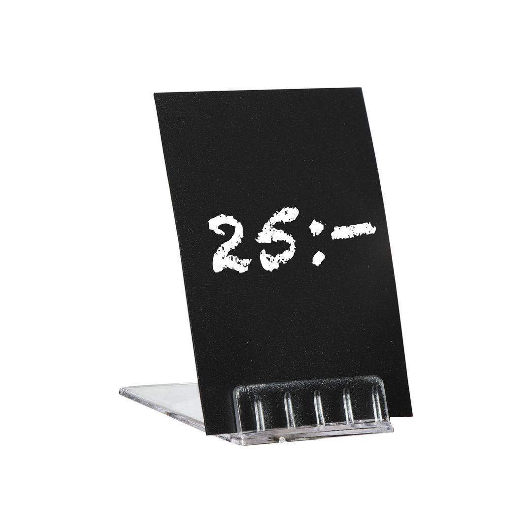 BildeSkylthållare lutande, transp. 10/fp