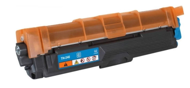 BildeTonerkassett, erstatter Brother TN-246C Cyan (2.200 sider) 
