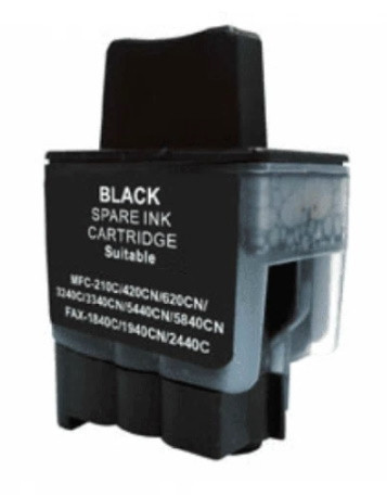 BildeBlekkpatron, erstatter Brother LC900BK Sort (20 ml)