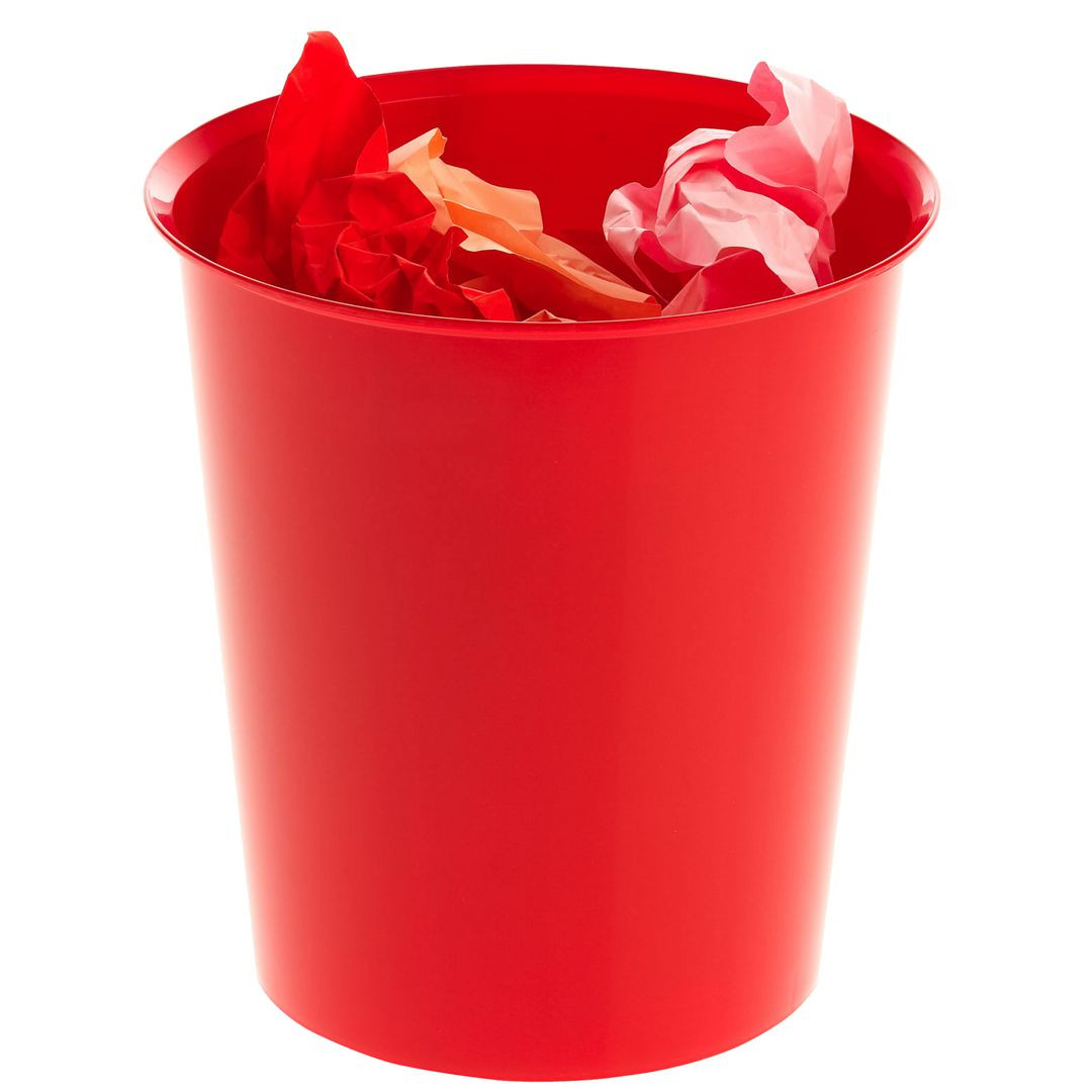 BildePapperskorg ARCHIVO 2000 18 L röd