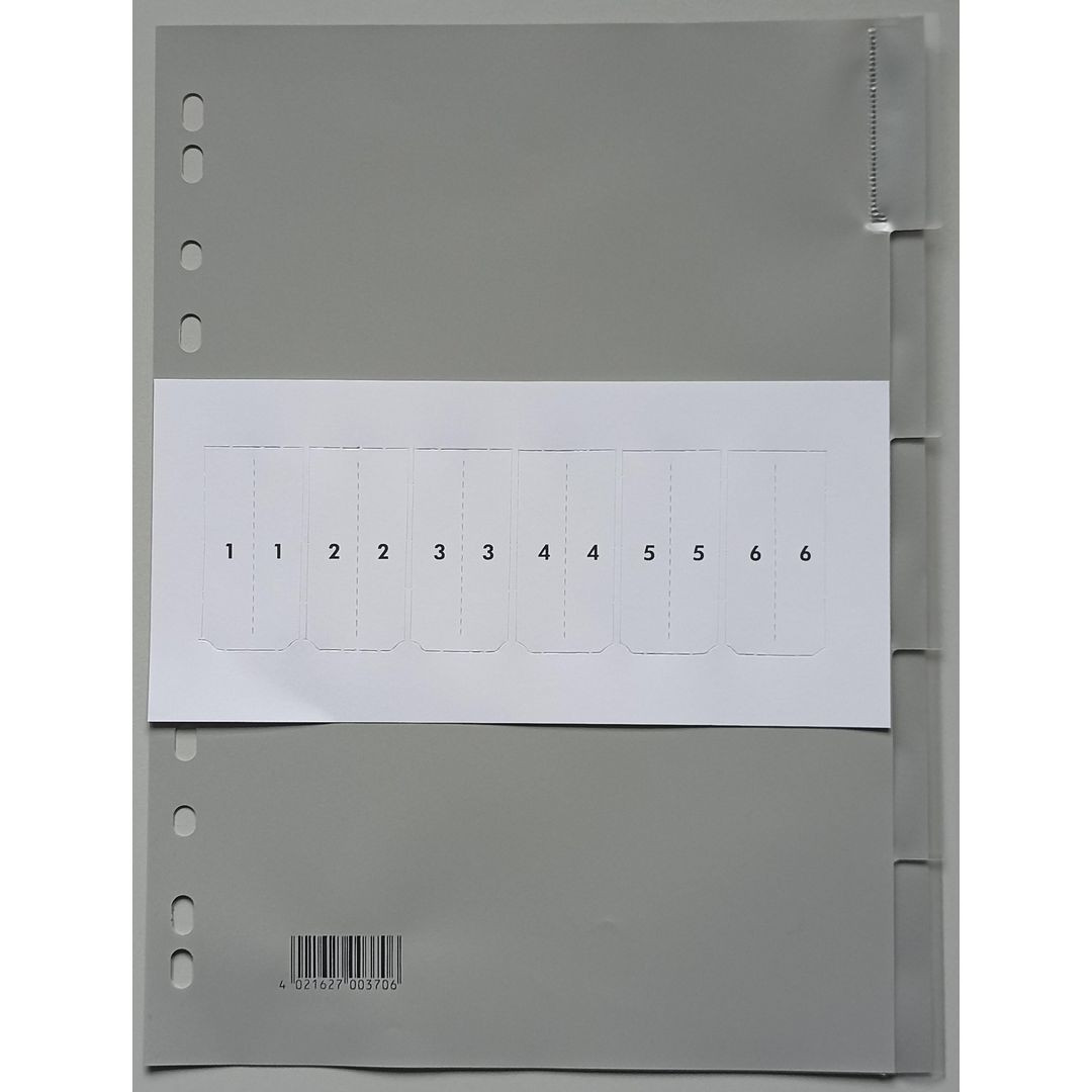 BildePlastregister PLASTOREG A4 5-fl