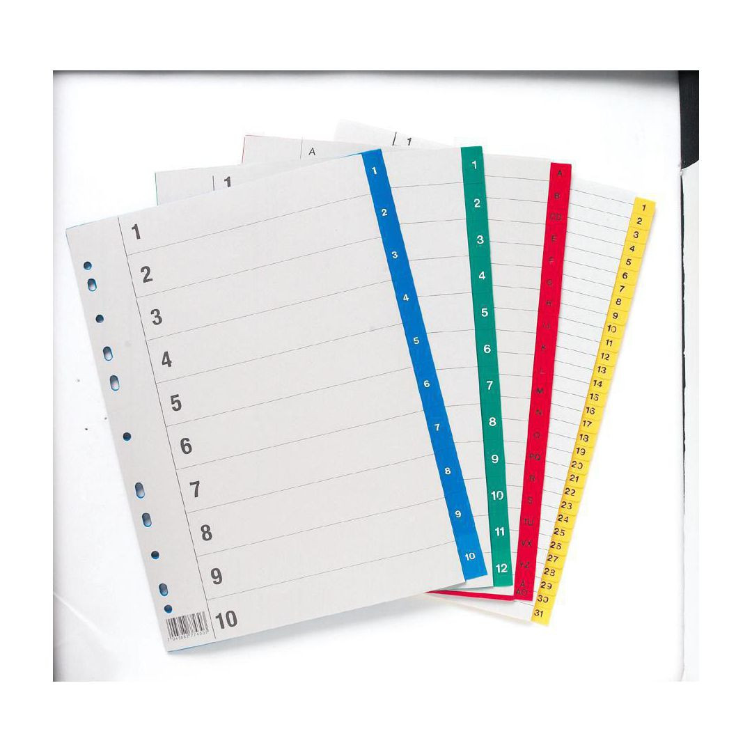 BildePlastregister PLASTOREG A4 1-15 beige fl