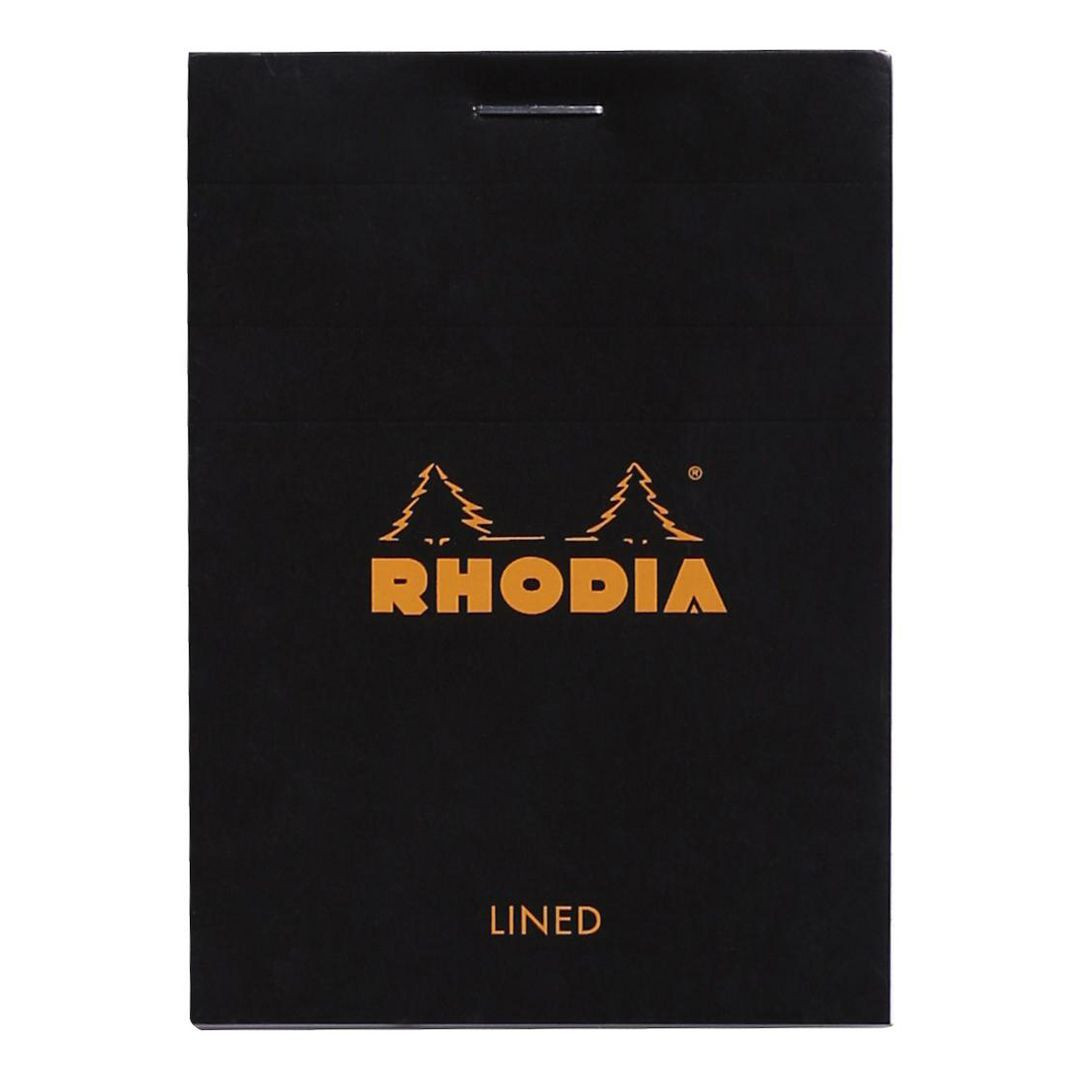 BildeAnt.block RHODIA A7 80b linj svart