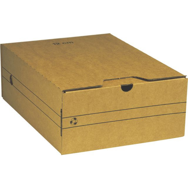 BildeArkivkartong A4 120mm brun