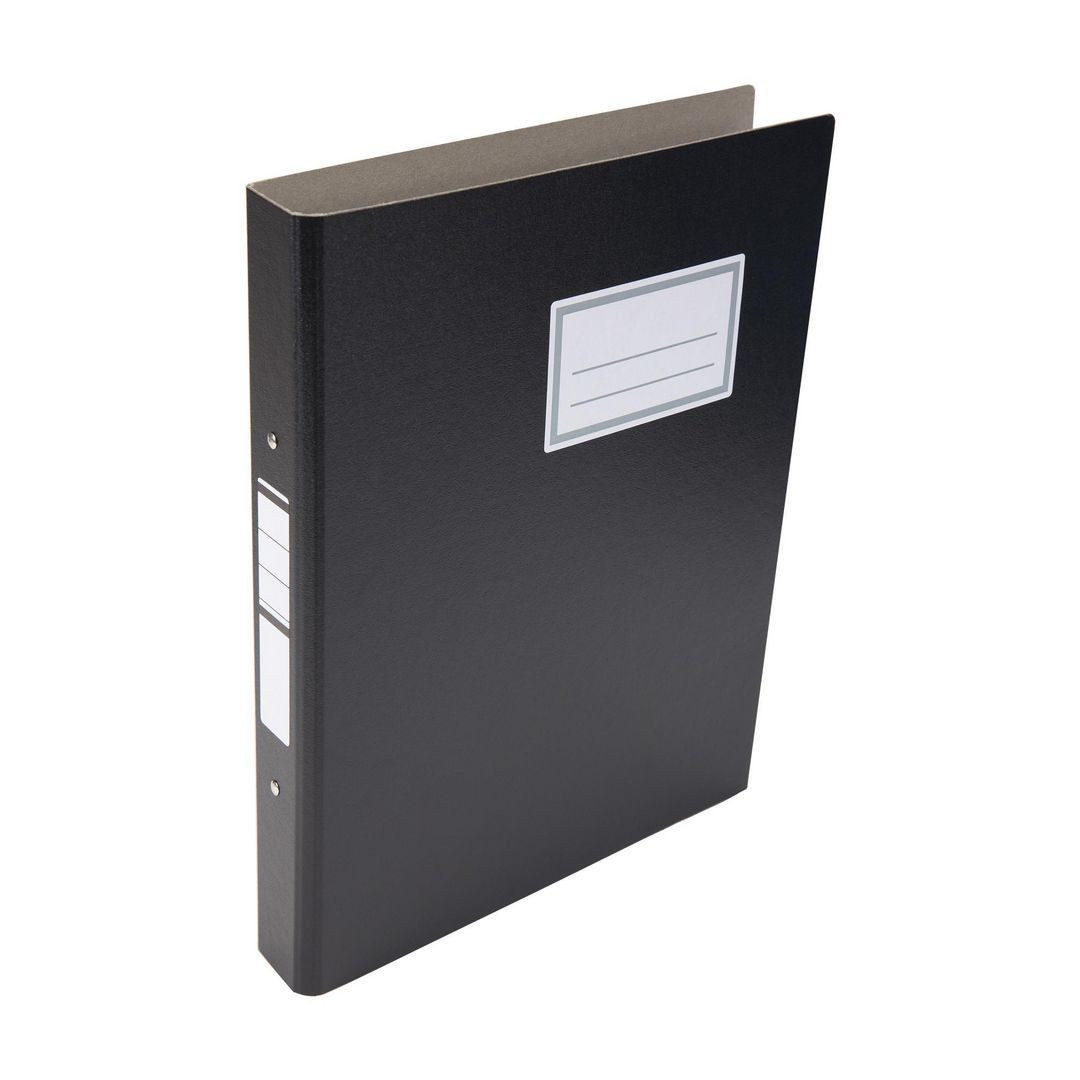 BildeRingpärm A4 29mm konstläderpapp svart