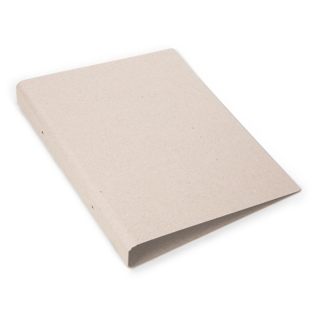 BildeRingpärm A4 29mm konstläderpapp natur