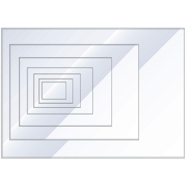 BildePlastfodral präglad 0,12mm A3