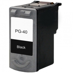 BildeCanon PG-40 BK (svart) blekkpatron 24 ml - kompatibel