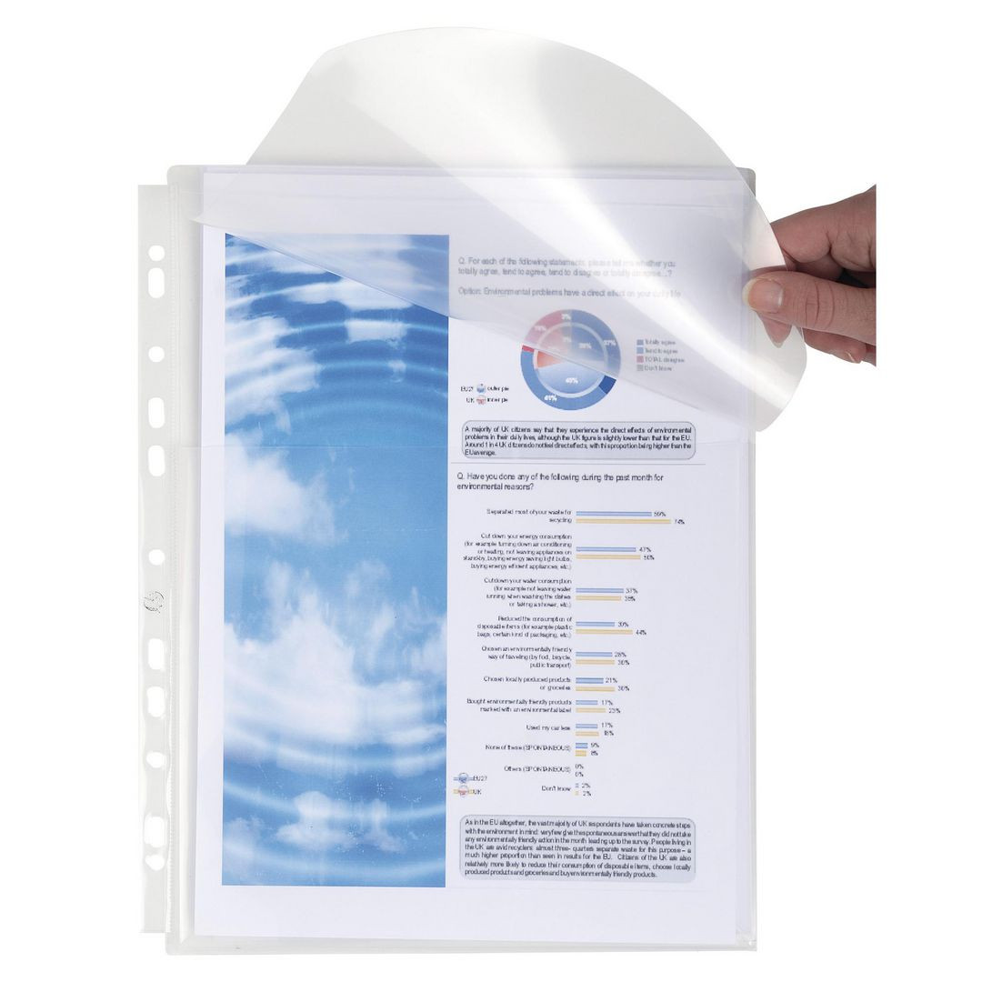 BildePlastficka EXACOMPTA exp.flik A4 10/fp