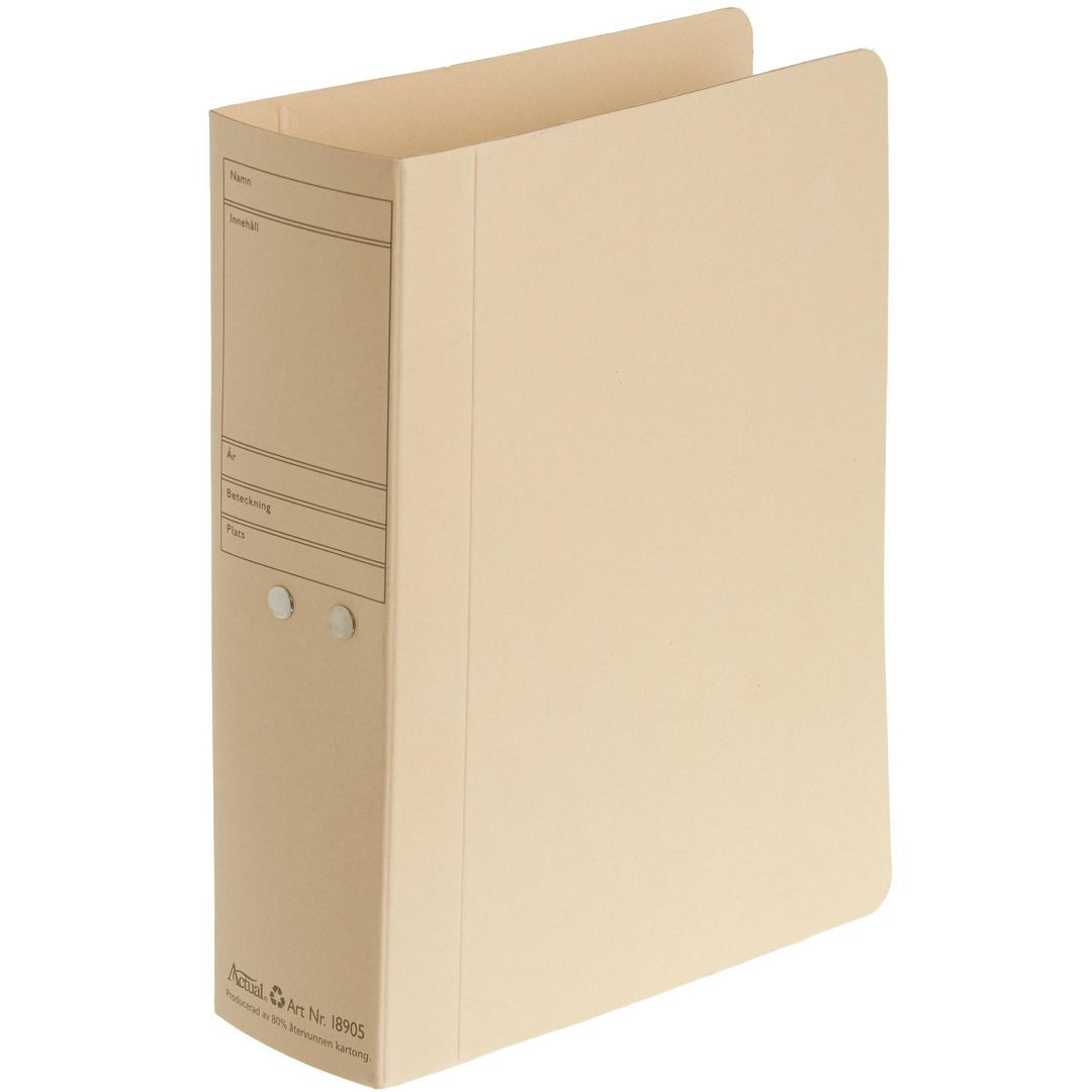 BildeArkivpärm A5 60mm brun