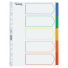 Kartongregister LYRECO A4 5-flik