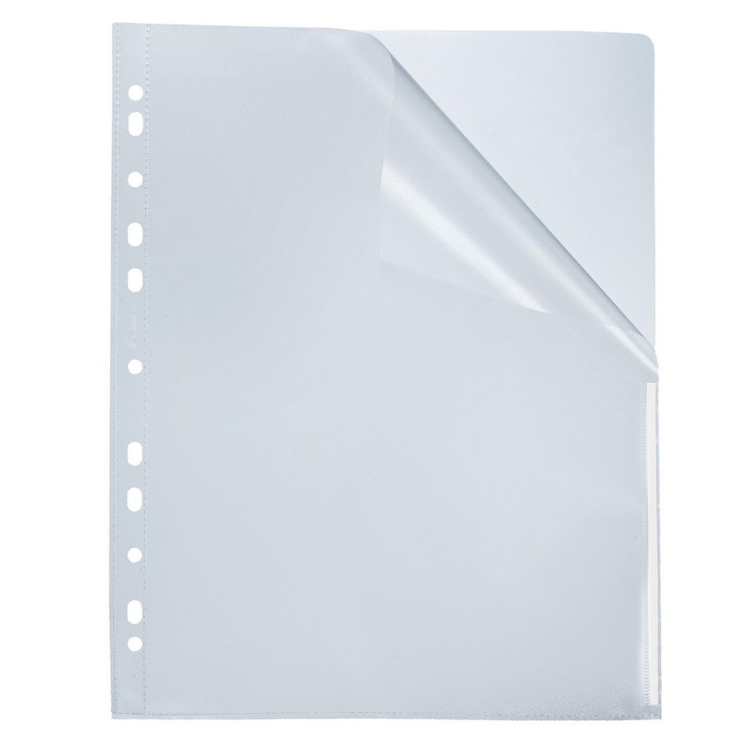 BildePlastficka sig BANTEX A4 0,12 vit 100/fp