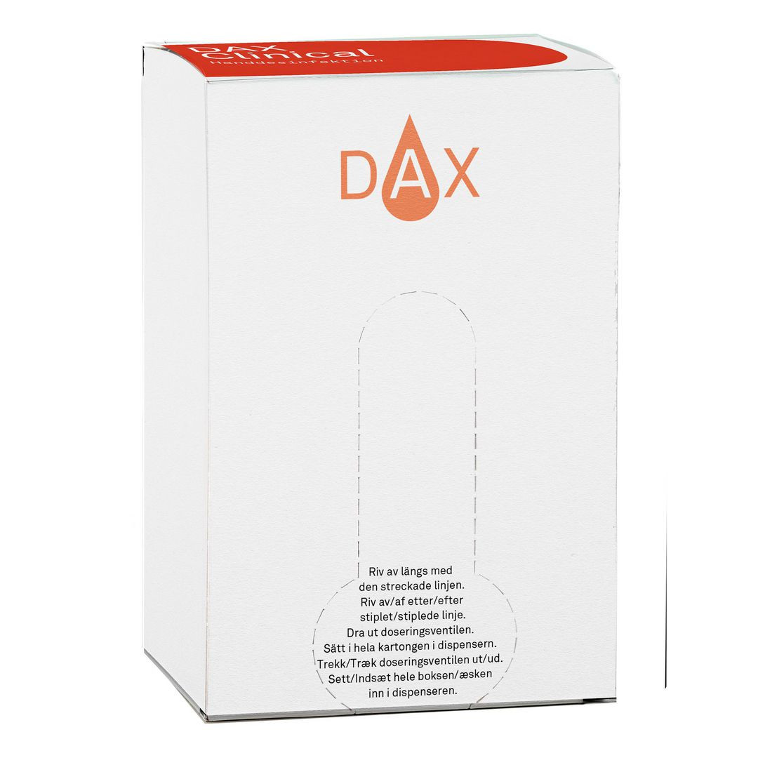 BildeHanddesinfektion DAX Clinical BIB 700ml