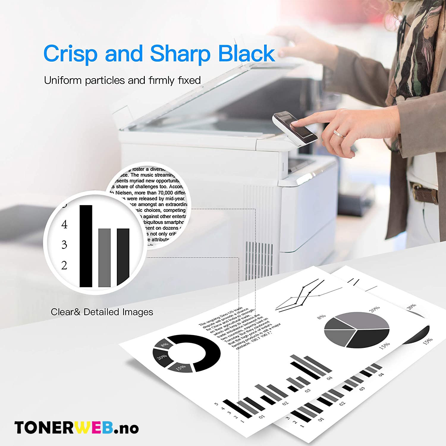 Brother TN2220 BK (svart) toner 2600 sider - kompatibel