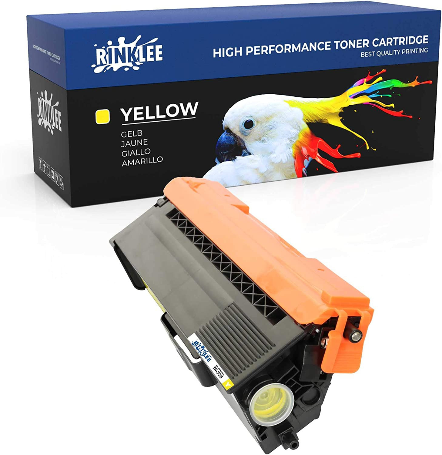 Brother TN325 Y (gul) toner 3500 sider - kompatibel